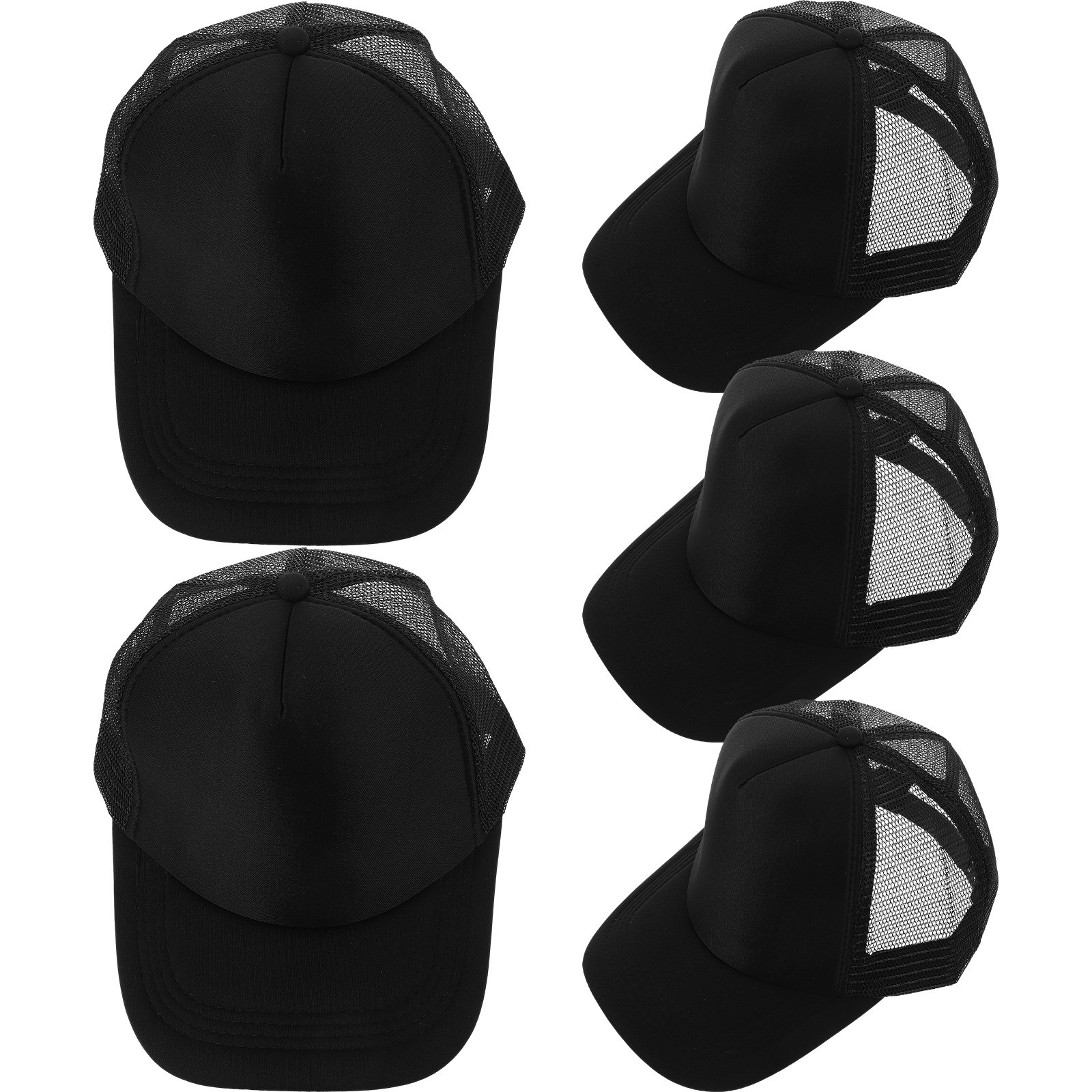 Hat Sublimation Blank - 5 шт. сетчатых бейсболок для бега,